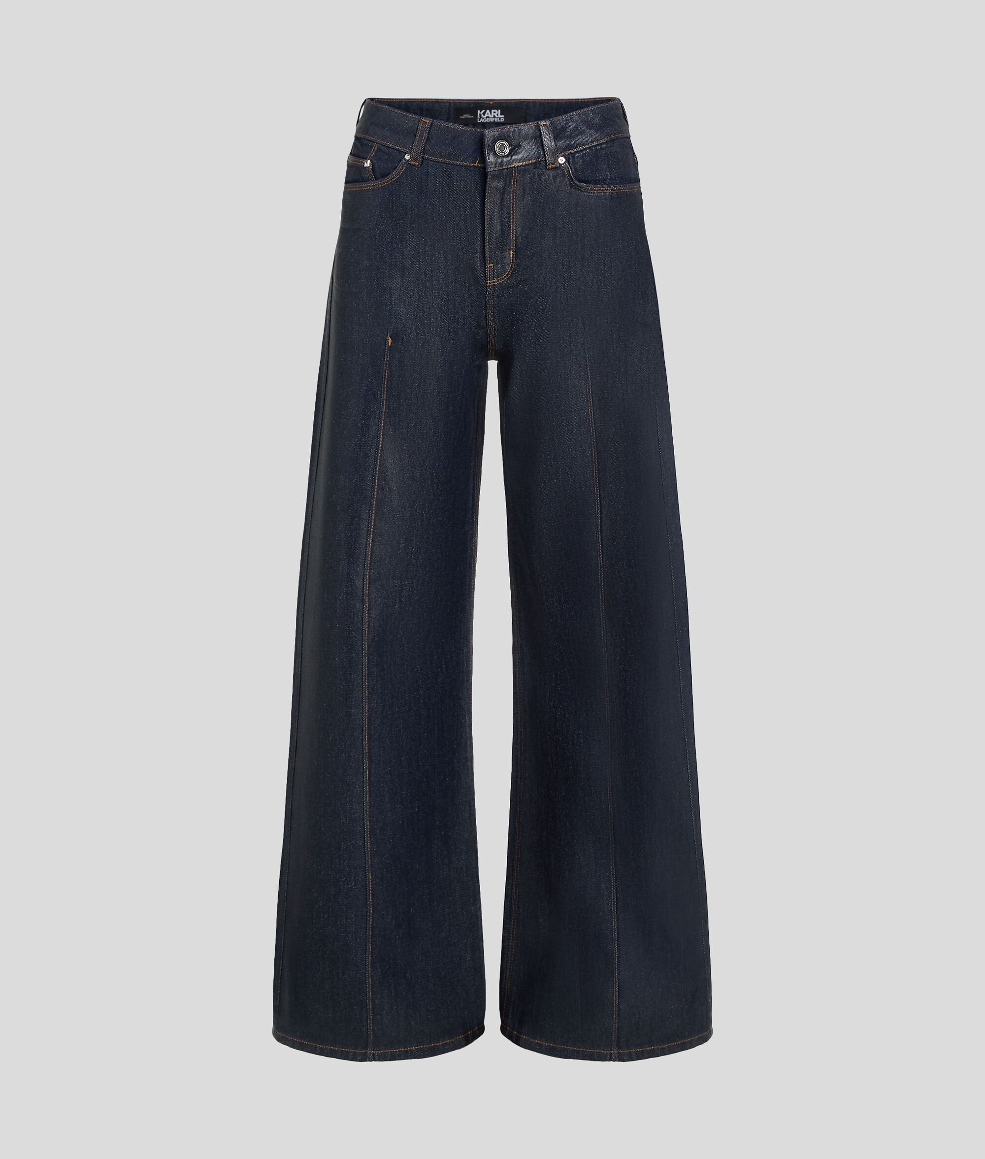 (image for) Strong Big COATED WIDE-LEG JEANS